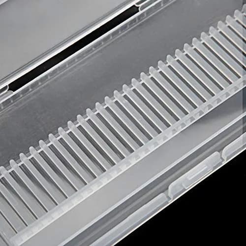 YUYTE Nail Drill Bits Case, 30 Holes Storage Box for Manicure, Transparent Plastic Organizer, 14.4cm x 7cm x 1.4cm, Durable & Space Saving thumbnail 8