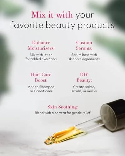 Leven Rose Pure Jojoba Oil 473ml (16 Fl Oz) | Natural Unrefined Moisturizer for Skin, Hair & Nails thumbnail 4