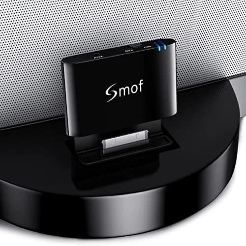 Smof 30 Pin Bluetooth Adapter Receiver | Wireless Audio for Bose SoundDock & More thumbnail 1