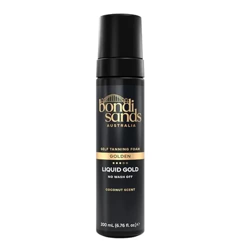 Bondi Sands Liquid Gold Self Tanning Foam 6.76 Fl Oz | Hydrating, Quick-Dry, Vegan, Coconut Scent thumbnail 1