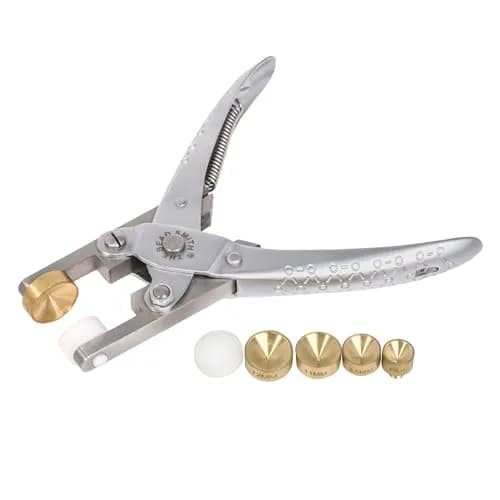 The Beadsmith Smart Setter Parallel Pliers with 6 Heads | Jewelry Making Tool for Gemstone Setting thumbnail 1
