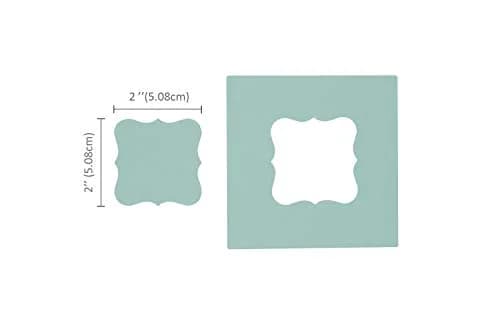 BiraBira Paper Craft Punch 2" x 2" Bracket Magnetic, for Scrapbooking & Cards, 3 7/8" x 3 1/2" x 3" | Precise Window Cutter thumbnail 4