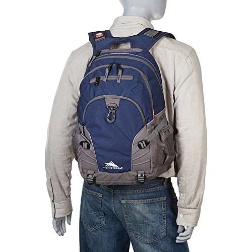 High Sierra Loop Backpack Travel & Work Bookbag with Tablet Sleeve | Unisex, 33L, Water-Resistant Polyester thumbnail 5