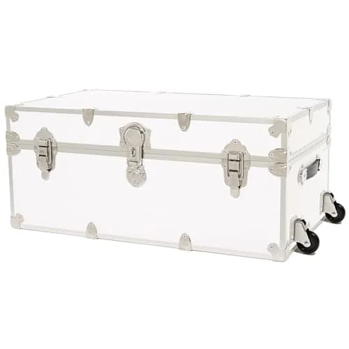 Rhino Trunk & Case Classic XL Storage Trunk with Wheels | Heavy-Duty, Water-Resistant, 165 Qt Capacity, Made in USA thumbnail 1