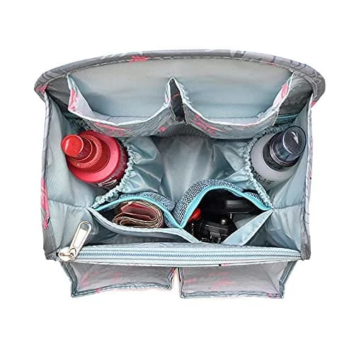 HOYOFO Mini Backpack Organizer Insert Black 19.5cm (7.7") x 11cm (4.3") x 27cm (10.6") | Waterproof Nylon Caddy for Small Backpacks thumbnail 4