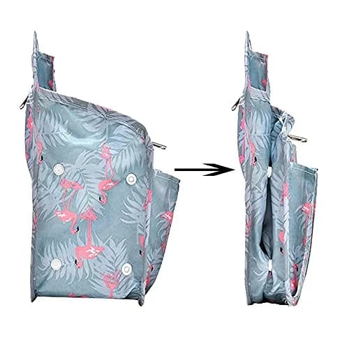 HOYOFO Mini Backpack Organizer Insert Black 19.5cm (7.7") x 11cm (4.3") x 27cm (10.6") | Waterproof Nylon Caddy for Small Backpacks thumbnail 5