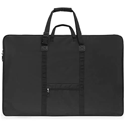 Nicpro Art Portfolio Bag 24 x 36 in (61 x 91 cm) | Waterproof Nylon Artist Carrying Case with Shoulder Strap thumbnail 8
