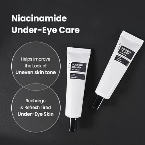 coxir Black Snail Collagen Eye Cream, Niacinamide, 30ml | Deep Hydration & Brightening for All Skin Types thumbnail 5