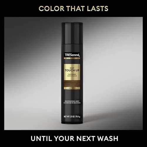 TRESemmé Root Touch-Up Spray Light Brown Hair Temporary Hair Color 70.9g (2.5 oz) | Ammonia-Free, Peroxide-Free Root Cover Up thumbnail 4