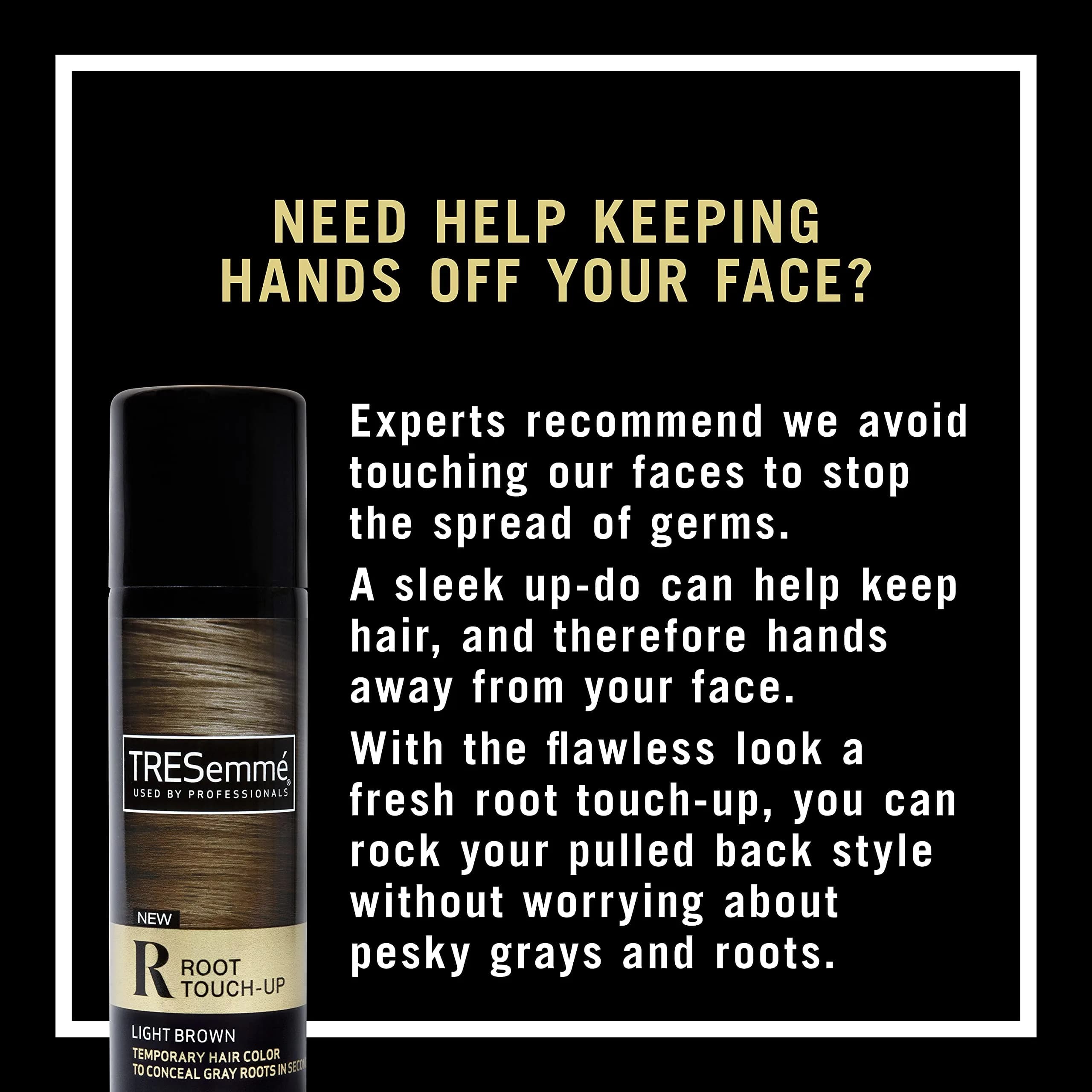 TRESemmé Root Touch-Up Spray Light Brown Hair Temporary Hair Color 70.9g (2.5 oz) | Ammonia-Free, Peroxide-Free Root Cover Up - view 7