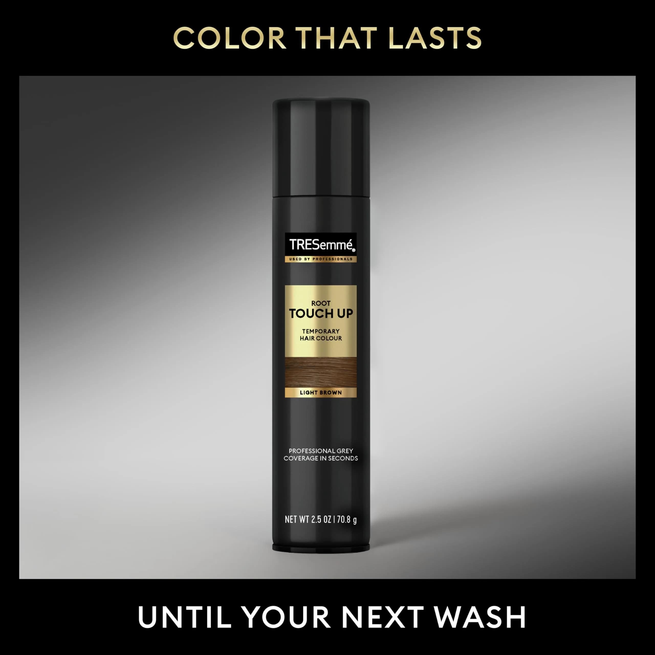 TRESemmé Root Touch-Up Spray Light Brown Hair Temporary Hair Color 70.9g (2.5 oz) | Ammonia-Free, Peroxide-Free Root Cover Up - view 4