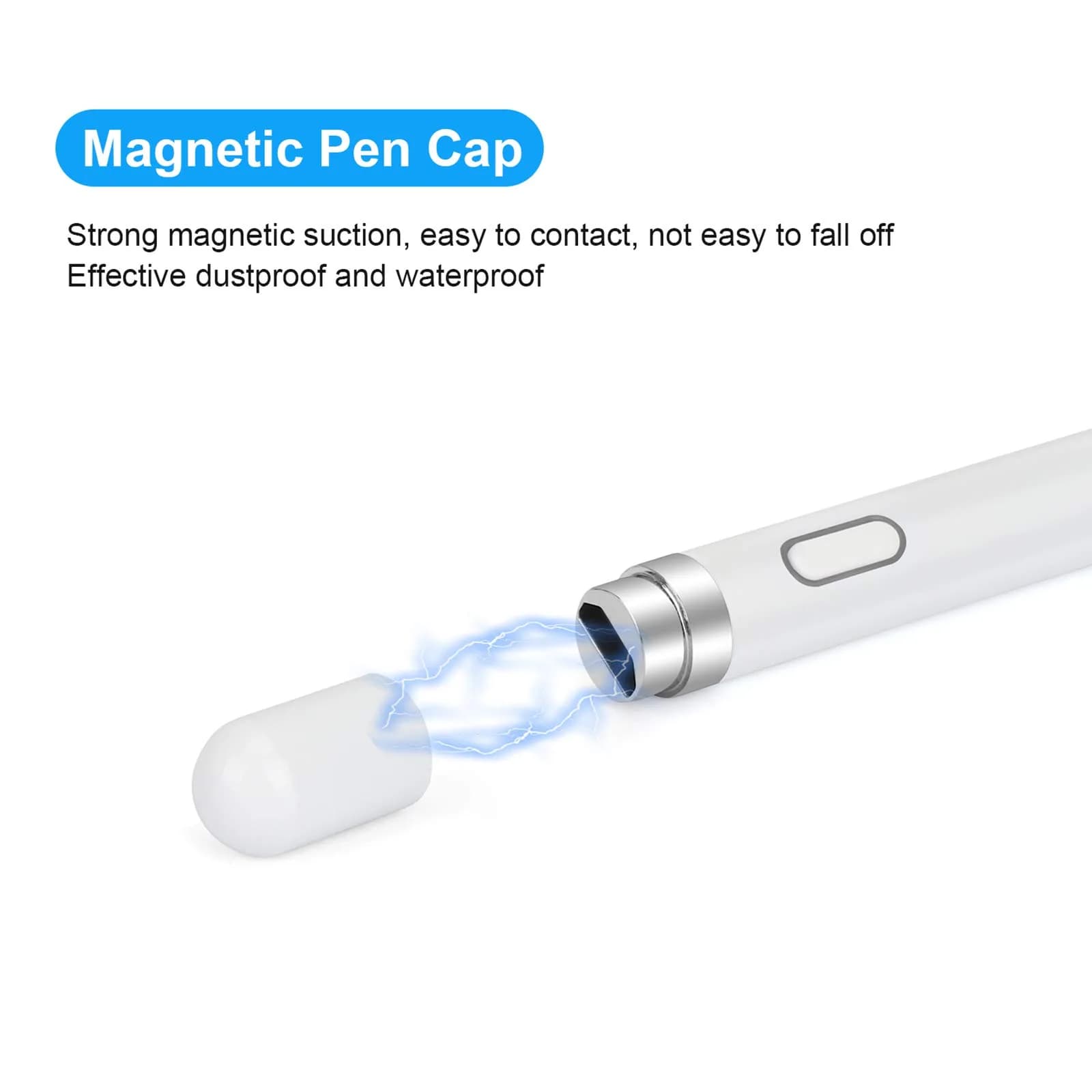 NVOPERANG Rechargeable Stylus Pen 1.5mm Fine Point | Precision Digital Active Stylus for iPads and Tablets - view 3