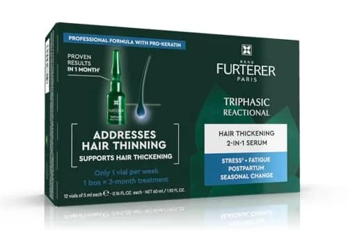 René Furterer Triphasic Reactional Hair Thickening Serum, 1.92 Fl Oz | Supports Hair Vitality & Thinning thumbnail 1