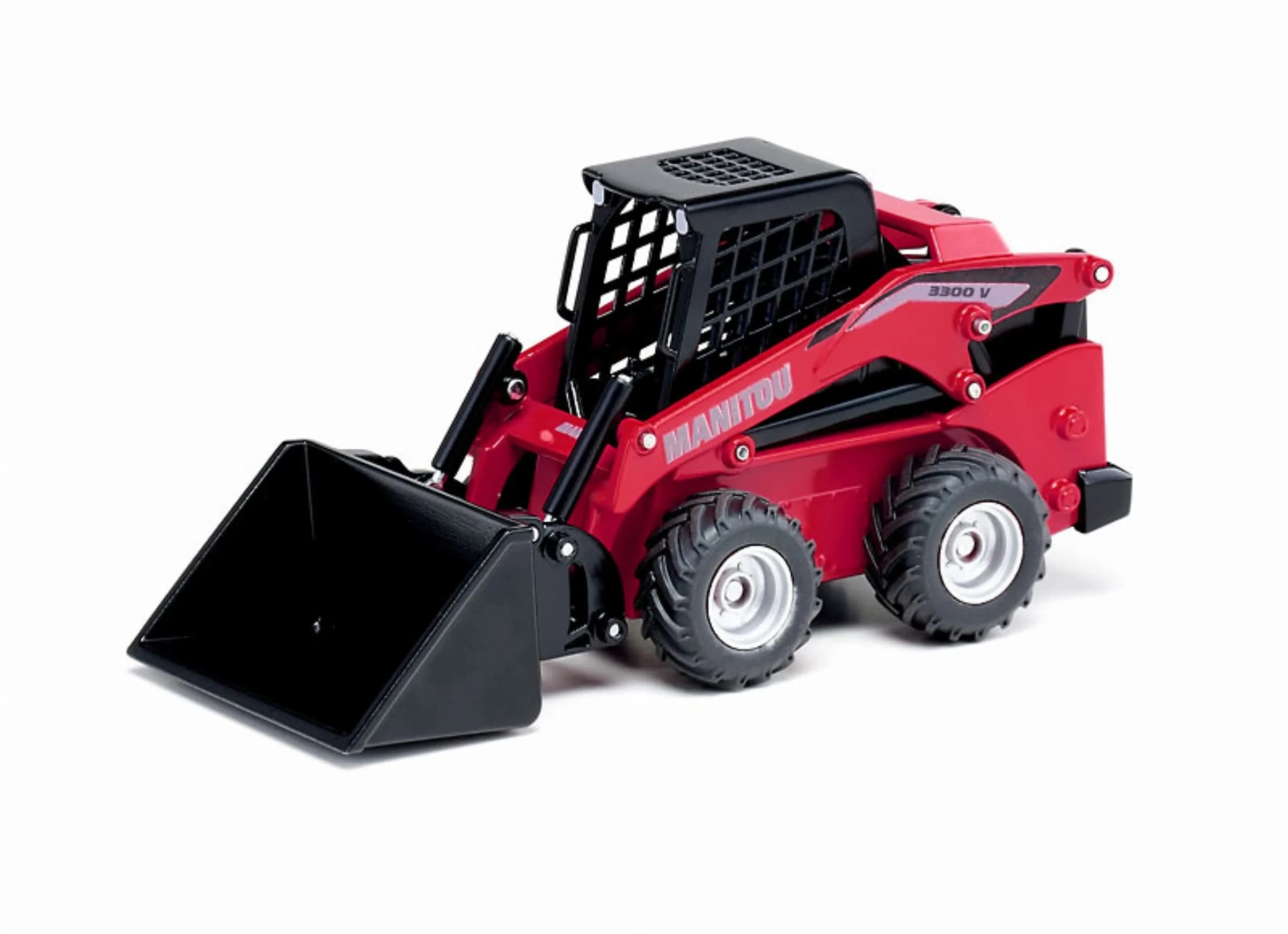 Siku Farmer Manitou 3300V Skid Steer Loader, Red | 1/32 Scale Construction Vehicle for Kids - main product image