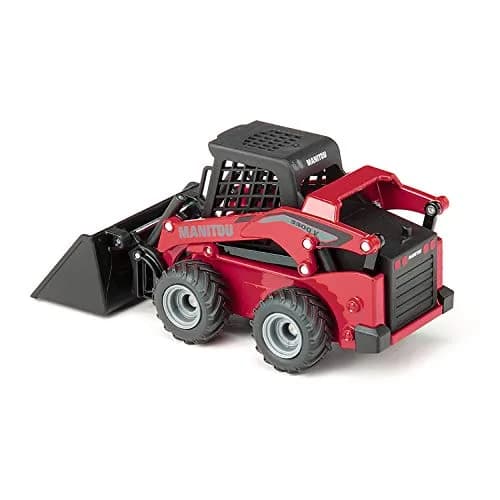 Siku Farmer Manitou 3300V Skid Steer Loader, Red | 1/32 Scale Construction Vehicle for Kids thumbnail 4