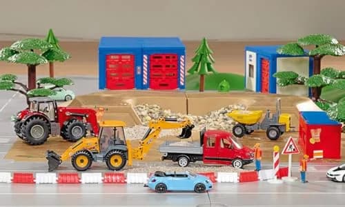 Siku JCB 4CX Backhoe Loader 1:50 Scale Metal/Plastic Yellow | Functional Diecast Toy for Collectors and Kids thumbnail 6