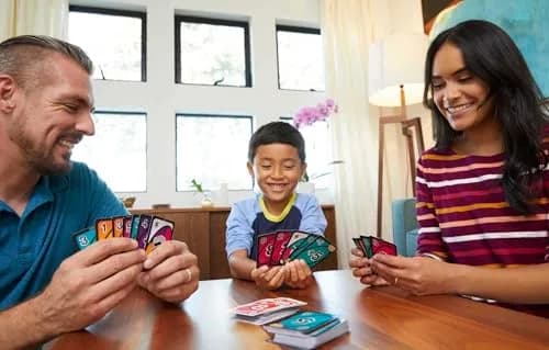 Mattel Games UNO FLIP! Card Game with Storage Tin | Color Blind Accessible Deck for Kids & Adults (112 Cards) thumbnail 2