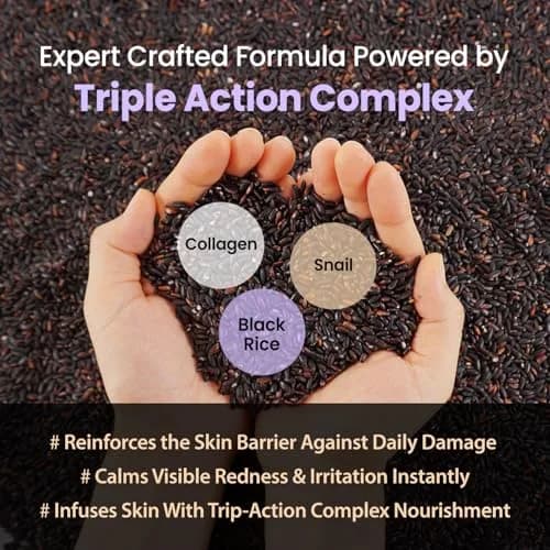 coxir Black Snail Collagen Cream 50ml (1.69 Fl Oz) | Anti-Wrinkle & Hydrating Face Moisturizer thumbnail 6
