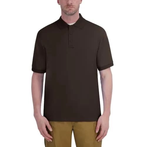 Propper Short Sleeve Uniform Polo, Brown, 5X Large | Classic Work Polo for Uniformed Teams thumbnail 1