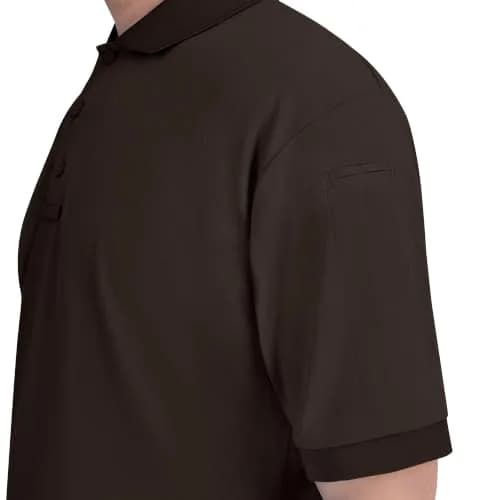 Propper Short Sleeve Uniform Polo, Brown, 5X Large | Classic Work Polo for Uniformed Teams thumbnail 2
