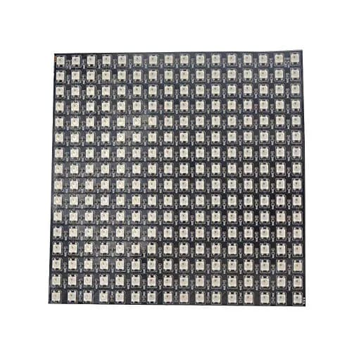 WESIRI 16x16 LED Matrix 256 Pixels WS2812B Full Color Panel | Individually Addressable, Flexible, DC5V thumbnail 1