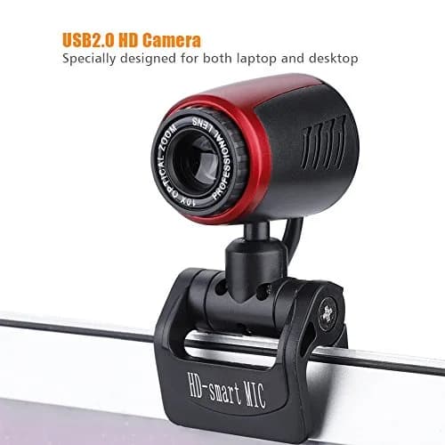 Zerone USB Webcam 640x480 | Built-in Microphone & 360° Rotation Support for Laptop & PC thumbnail 13