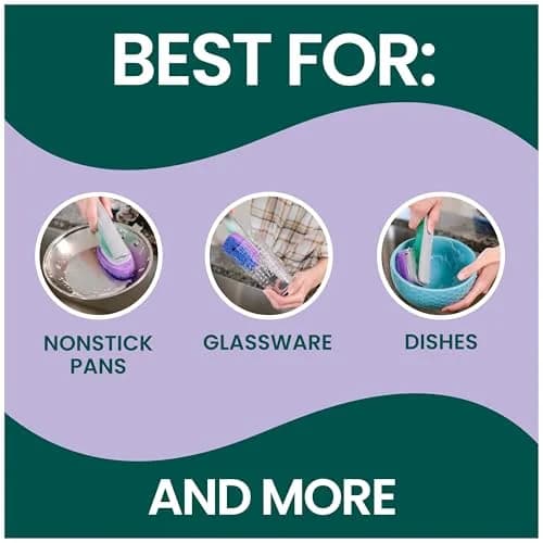 Scotch-Brite Non-Scratch Advanced Soap Control Dishwand Blue | 212 g (0.47 lb) thumbnail 5