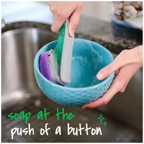 Scotch-Brite Non-Scratch Advanced Soap Control Dishwand Blue | 212 g (0.47 lb) thumbnail 8