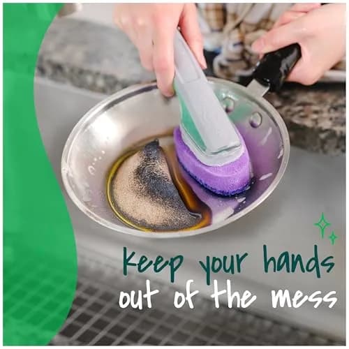 Scotch-Brite Non-Scratch Advanced Soap Control Dishwand Blue | 212 g (0.47 lb) thumbnail 9