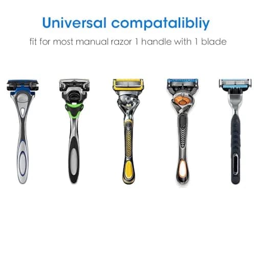 Nincha Portable Manual Razor Travel Case Transparent | Protects Razor & Keeps it Dry thumbnail 6