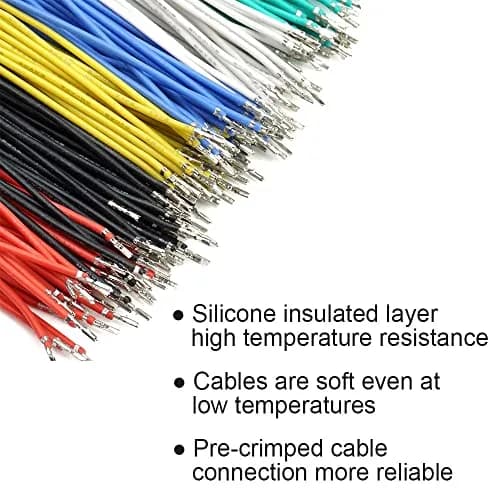 elechawk GH1.25 Connectors & Silicone Cables 15cm | Compatible with Pixhawk & Flight Controllers thumbnail 4