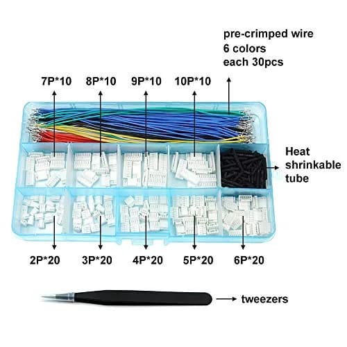 elechawk GH1.25 Connectors & Silicone Cables 15cm | Compatible with Pixhawk & Flight Controllers thumbnail 2