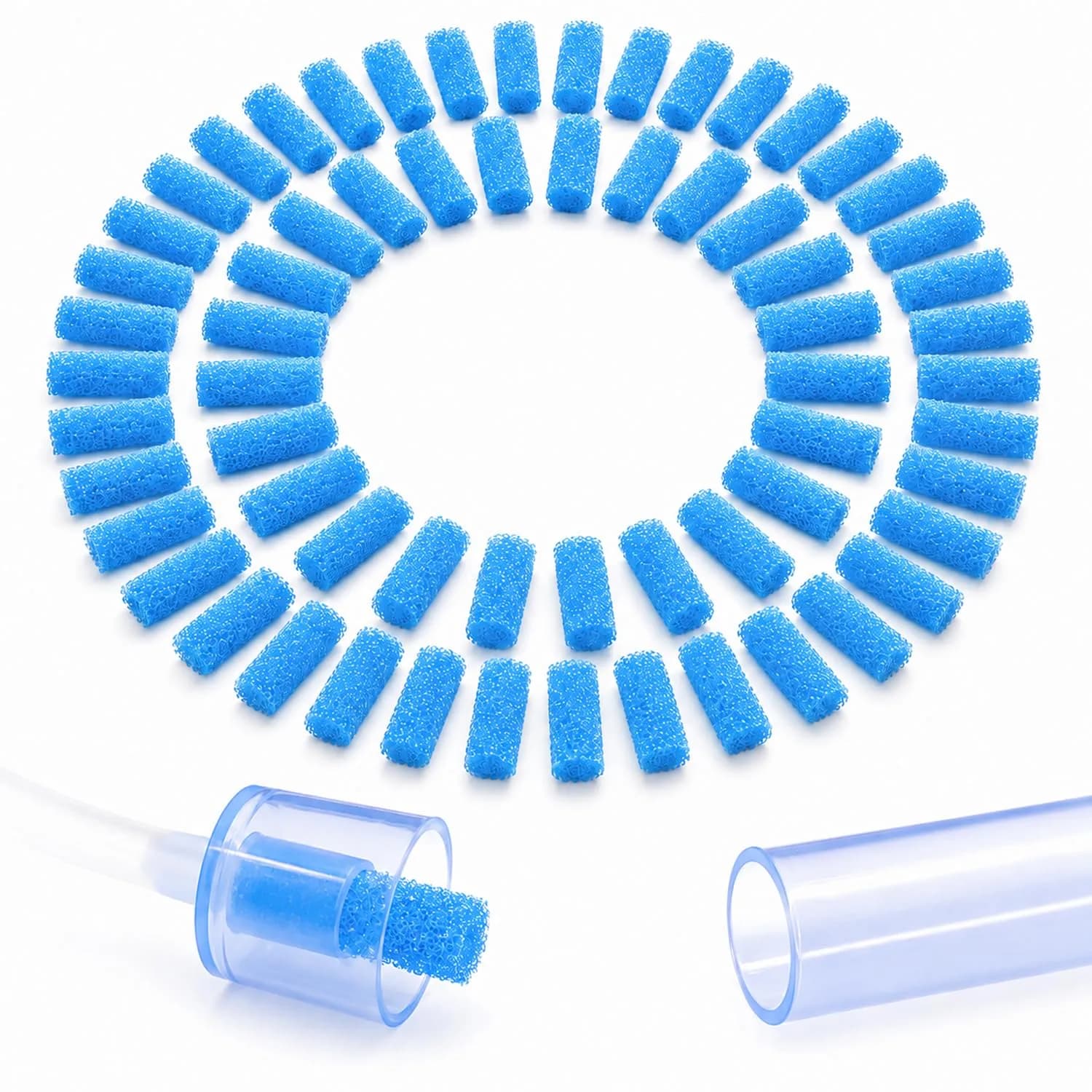 CHUBBIEE Baby Nasal Aspirator Filters Compatible with NoseFrida, 120 Count (Pack of 1) - main product image
