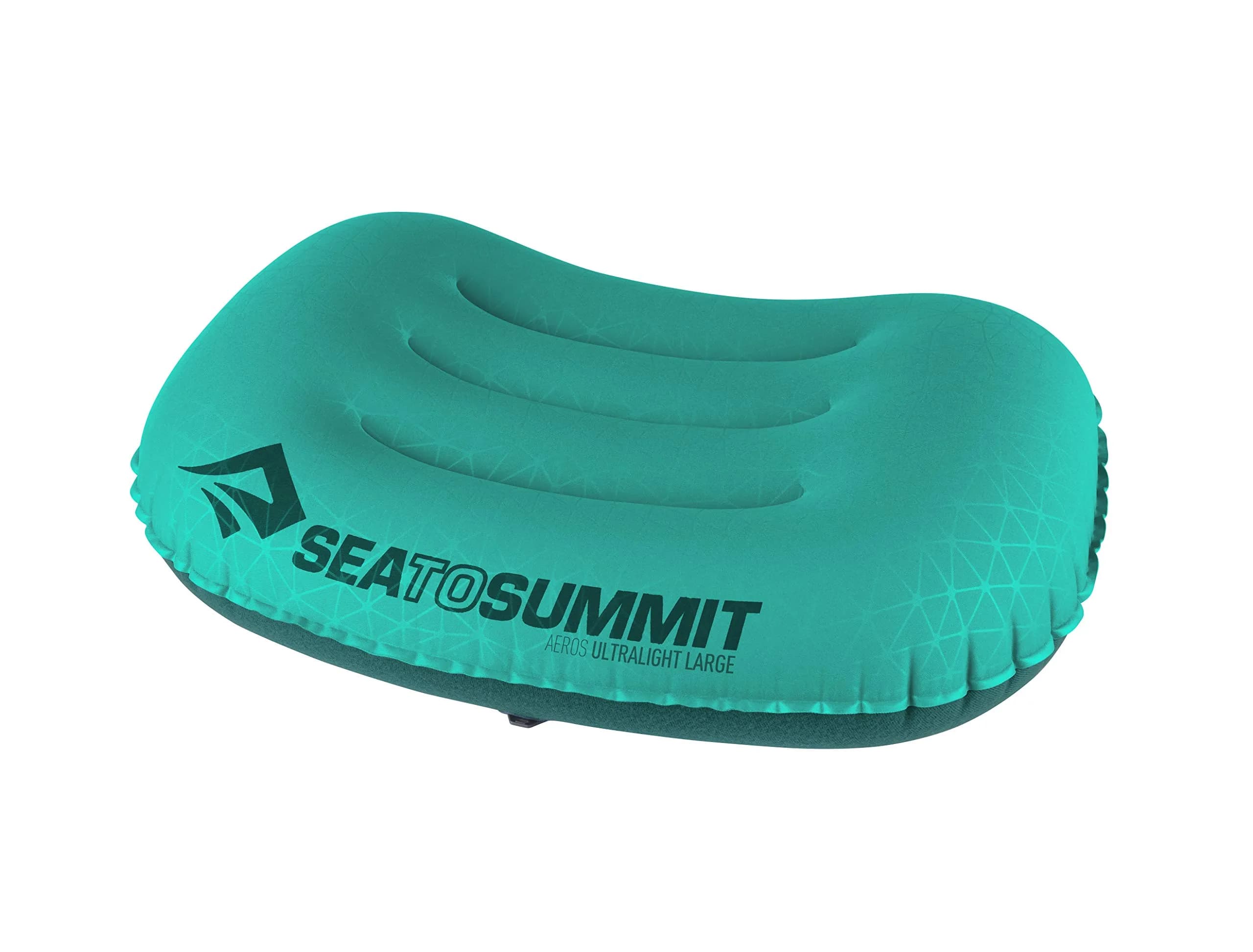Sea to Summit Aeros Ultralight Inflatable Pillow, Large, Sea Foam | Compact, Supportive & Lightweight for Camping