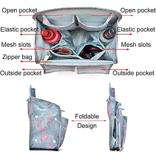 HOYOFO Mini Backpack Organizer Insert 19.5cm (7.7in) | Keeps Small Backpacks Organized thumbnail 3