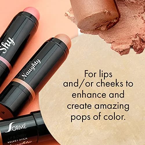 SORMÉ Lip & Cheek Velvet Stick 0.2 Oz | Lightweight, Blendable, Natural Finish thumbnail 4