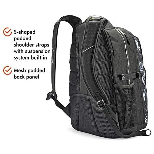 High Sierra Swerve Laptop Backpack 36.5L (19 x 13 x 7.75-Inch) | Water-Resistant for Daily Commutes thumbnail 4