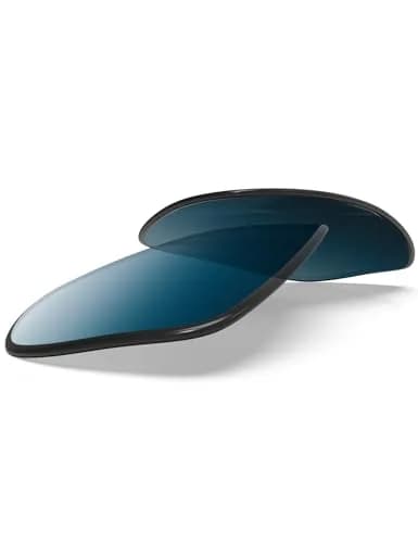 BLAZERBUCK Blue Gradient Replacement Lenses for Oakley Juliet Sunglasses | Impact Resistant, UV Protection thumbnail 2