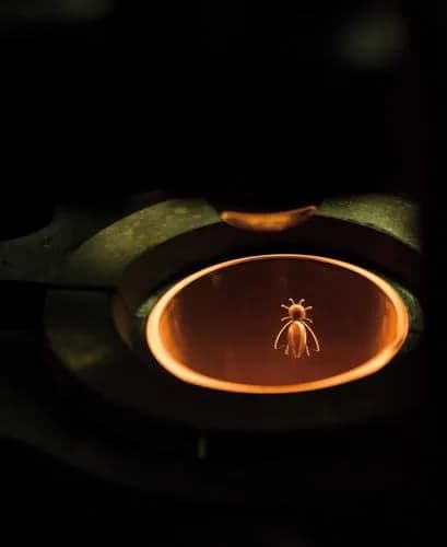 La Rochère Napoleon Bee Blue Tumbler Set of 6 | 255ml (9 fl oz) Classic French Glassware thumbnail 4