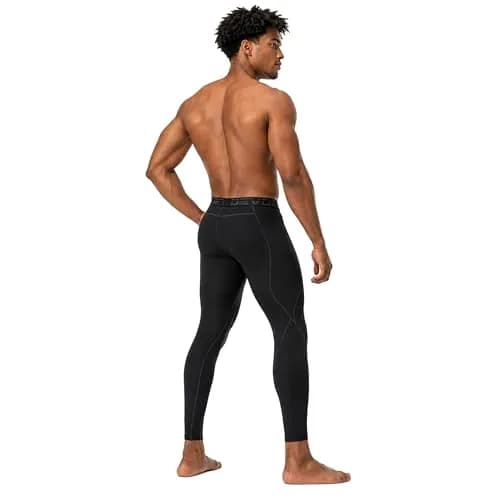 DEVOPS Men's Compression Pants Athletic Leggings Tights | 4-Way Stretch, UPF 50+ Support thumbnail 8