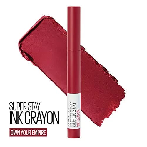 Maybelline Super Stay Ink Crayon Lipstick 0.04 oz (1.1g) | Matte Berry Wine Lip Color thumbnail 2