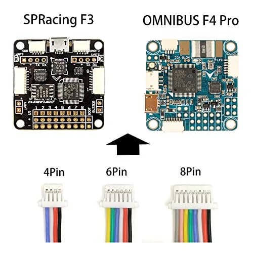 elechawk SH1.0 Connectors and Pre-Crimped Silicone Cables 15cm (0.5ft) | Essential for FPV Drone Flight Controllers thumbnail 5