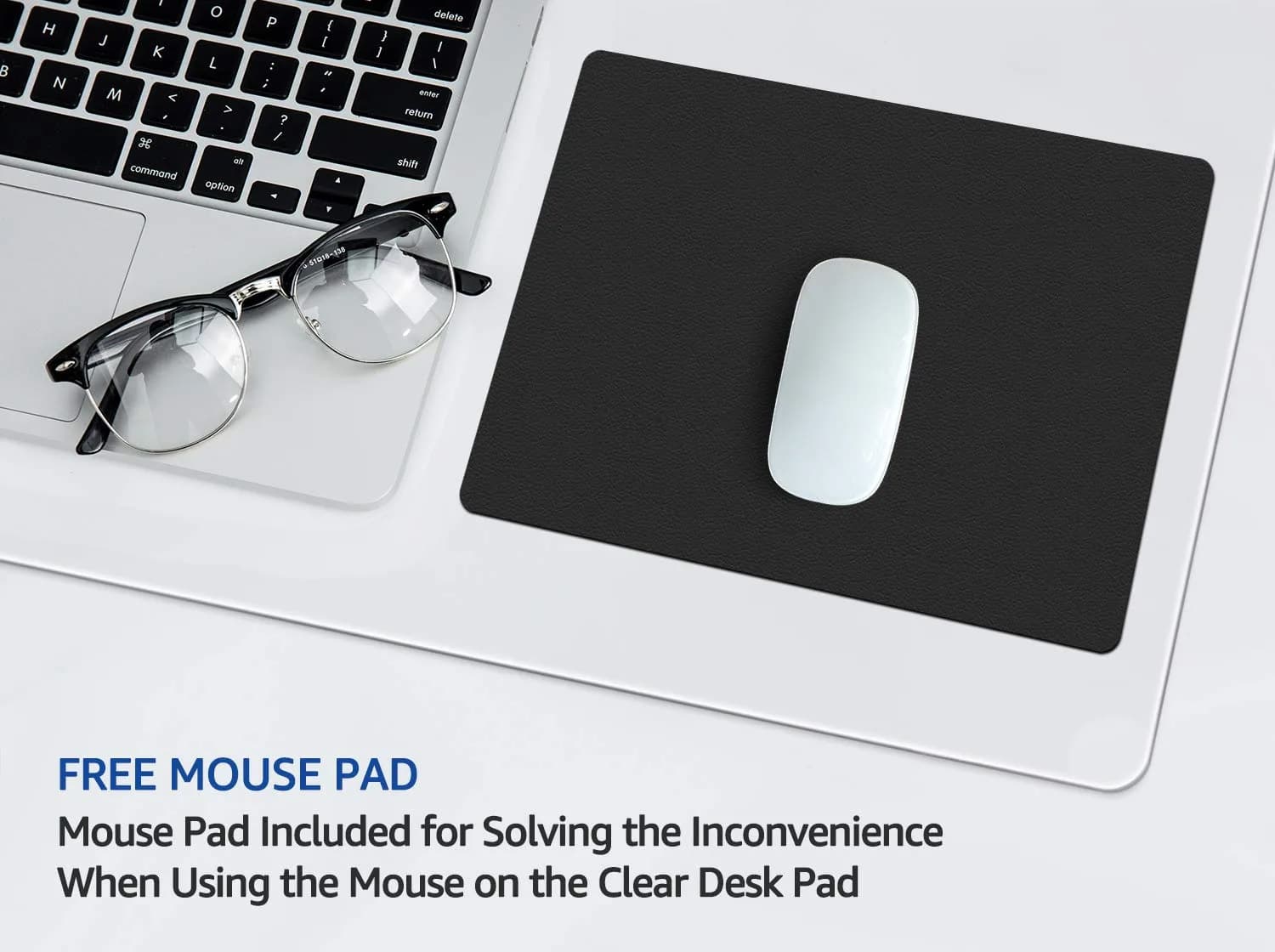 Easy Easy Life Clear Desk Pad Protector 24 x 60 Inch (61 cm x 152 cm) | Protects Desks from Scratches and Spills - view 3