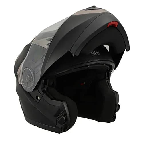 Milwaukee Helmets Full Face DOT Approved Racing Helmet X-Small | Lightweight Aerodynamic ABS Shell thumbnail 4
