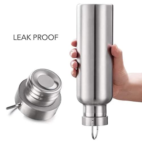 Gteller Stainless Steel Vacuum Insulated Water Bottle 34oz | Keeps Drinks Hot 6h, Cold 10h, Double Walled, Leak Proof thumbnail 4