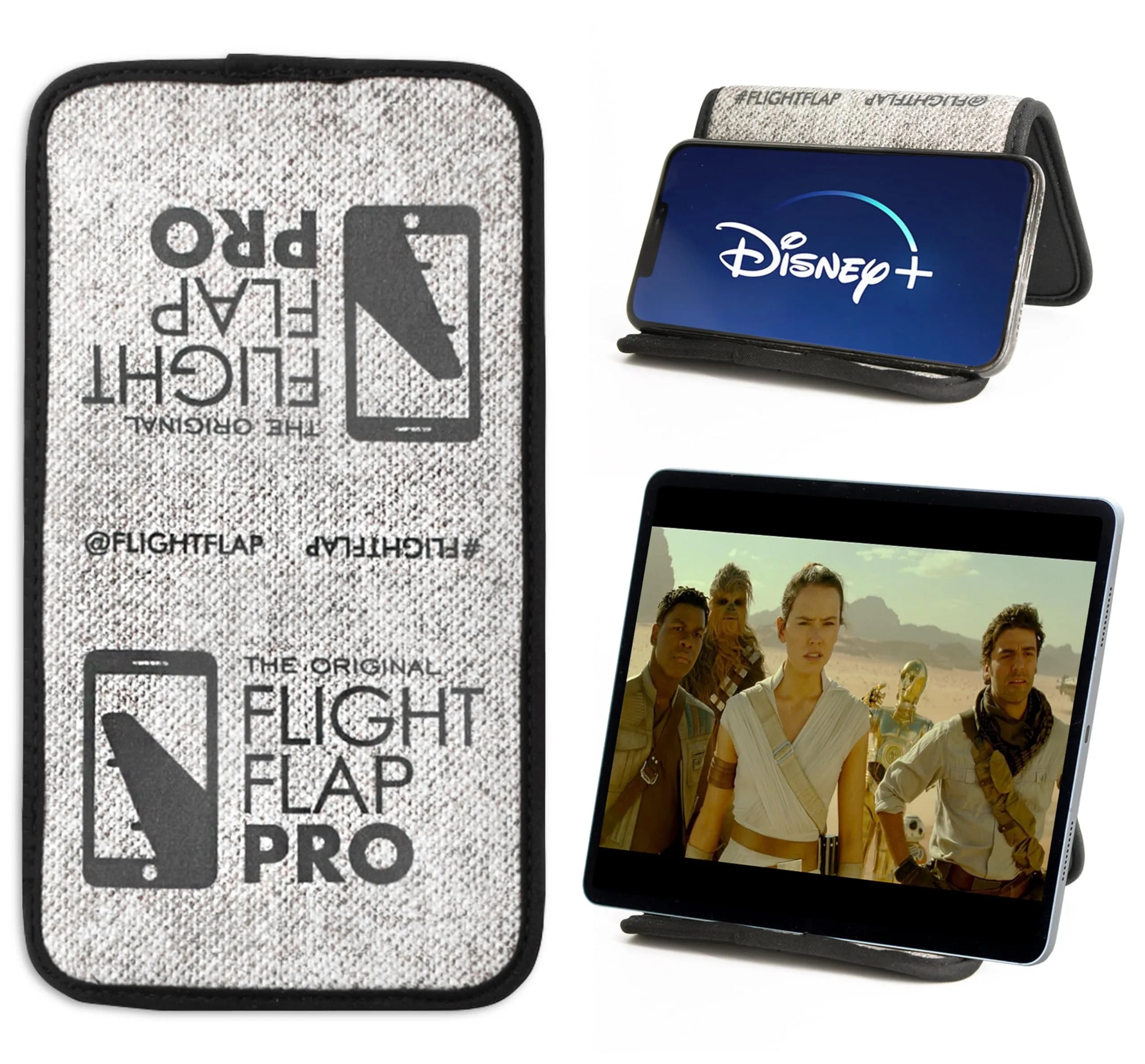 Flight Flap Flexible Airplane Phone Holder | 30.5cm x 17.8cm (12in x 7in) — PRO / Large