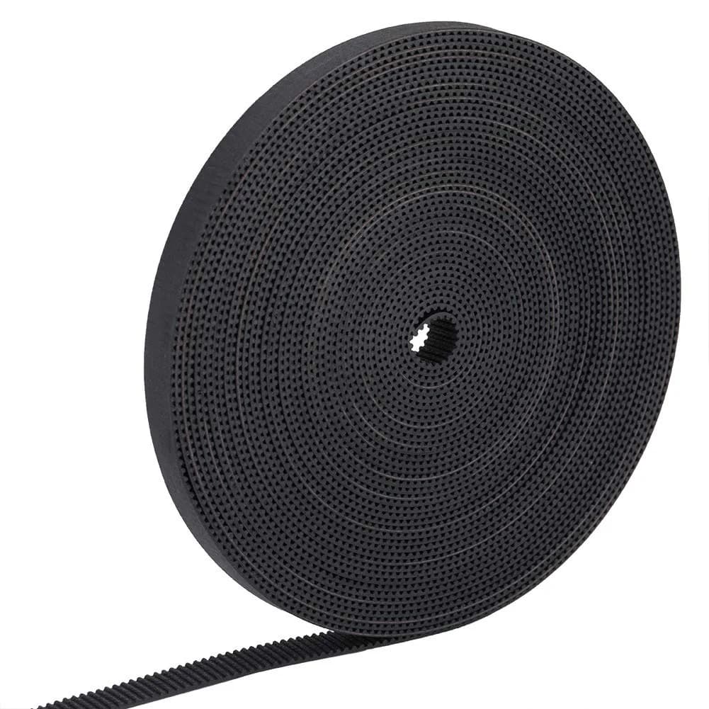 ASHATA 2GT Rubber Timing Belt 10mm Width, 10m (32.8ft) | Low Elongation, High Wear Resistance — 10m
