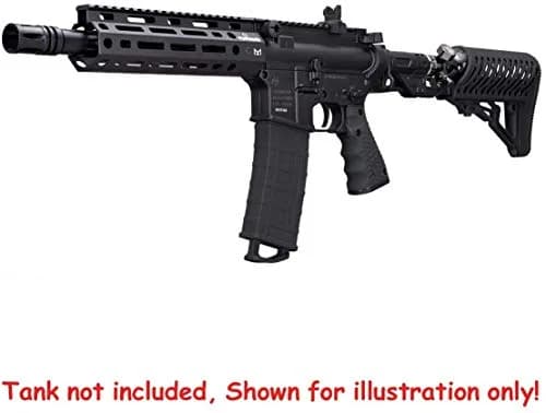 Tippmann TMC Elite .68 Caliber Magfed Marker, Black | Fully Pneumatic, Dual Feed, Lightweight Aluminum thumbnail 4