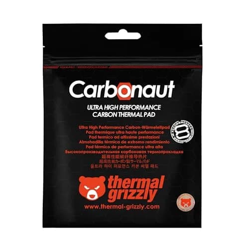 Thermal Grizzly Carbonaut Thermal Pad 51x68x0.2mm | High Conductivity 62.5 W/mK for CPUs and GPUs thumbnail 9