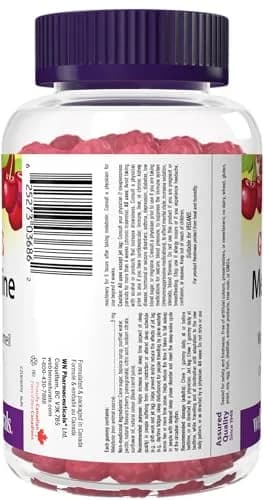 Webber Naturals Melatonin 5 Mg Gummies | Natural Sleep Aid for Adults (90 Count) thumbnail 9